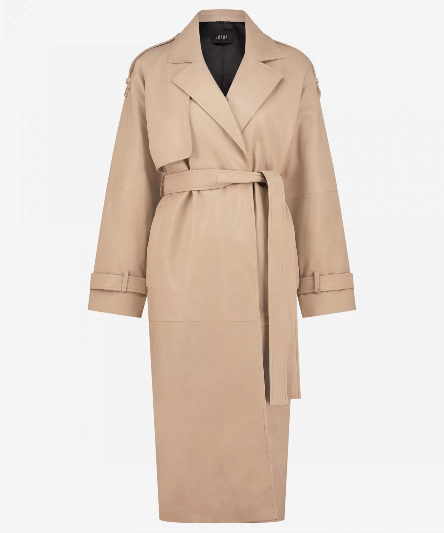 IBANA Calesta | Beige< Leren Jassen | Trenchcoats