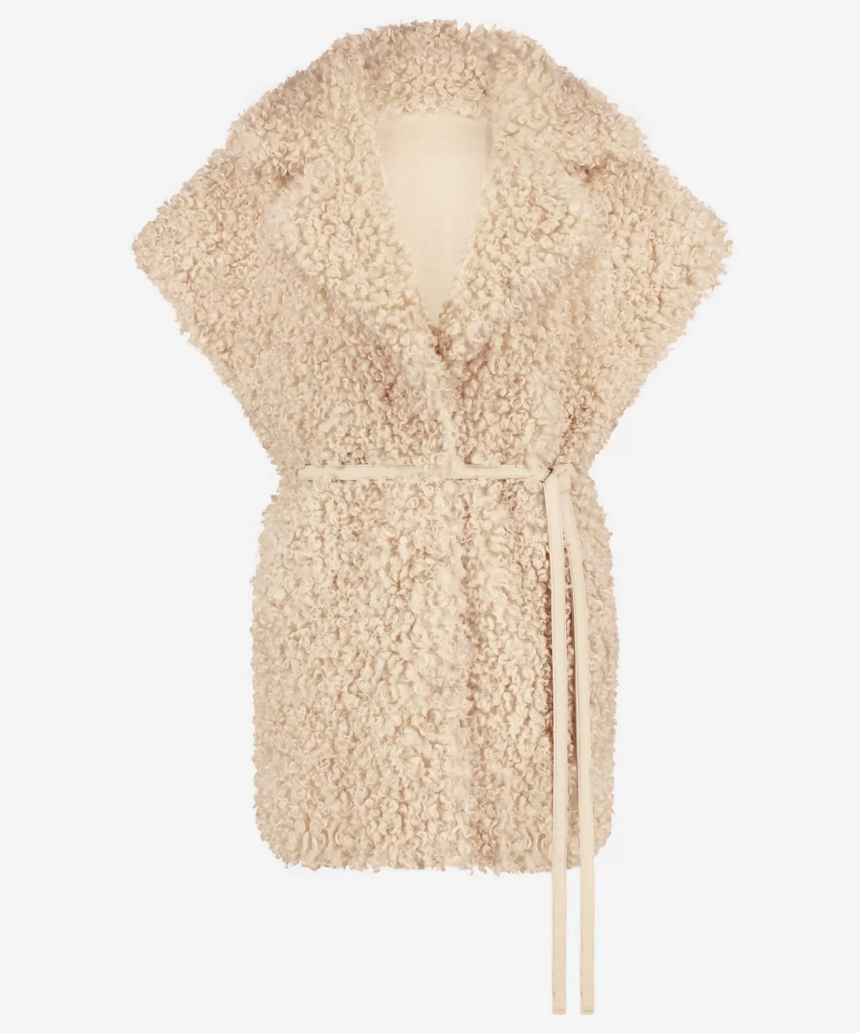 IBANA Cilka - teddy | Beige< Faux Fur | Gilet