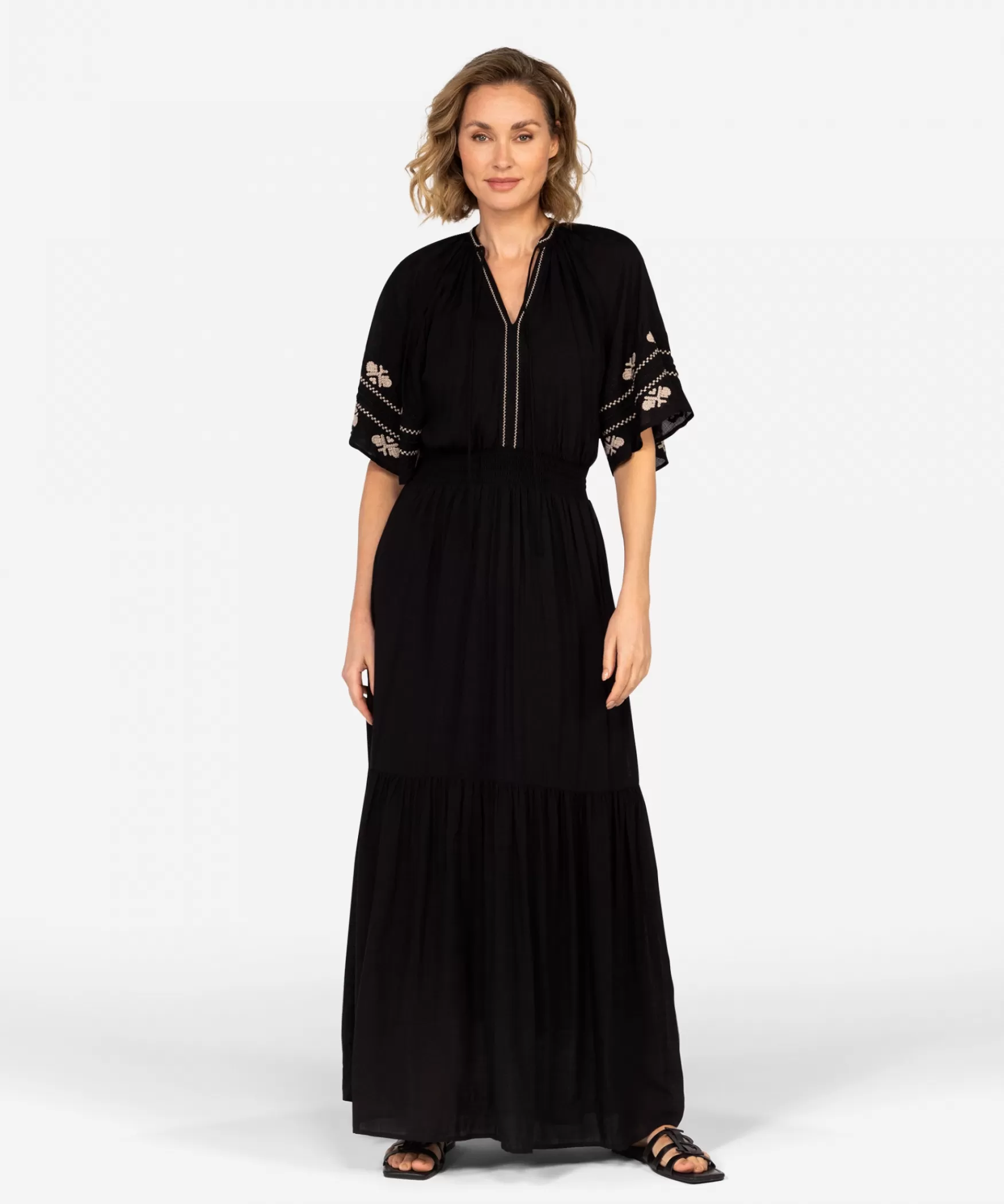 donia__black_20123.webp IBANA Donia | < Maxi Jurken