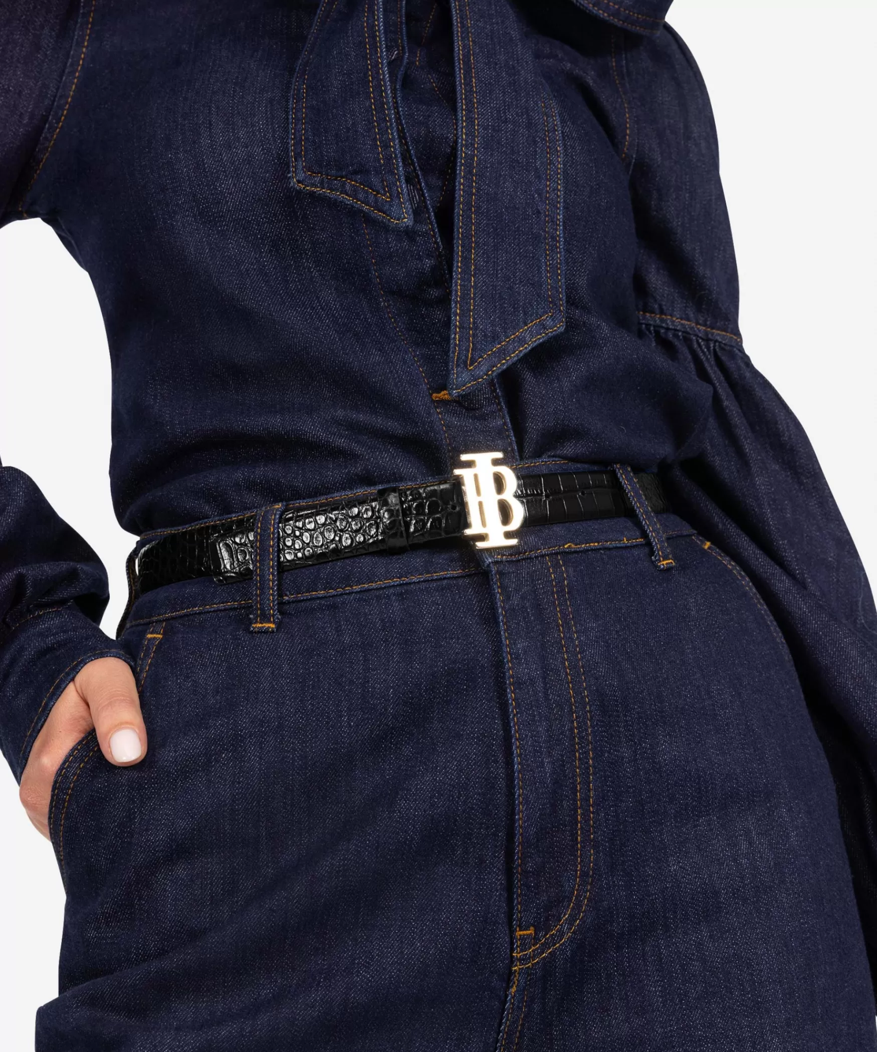 IBANA Icon Belt | Black< Tassen En Riemen