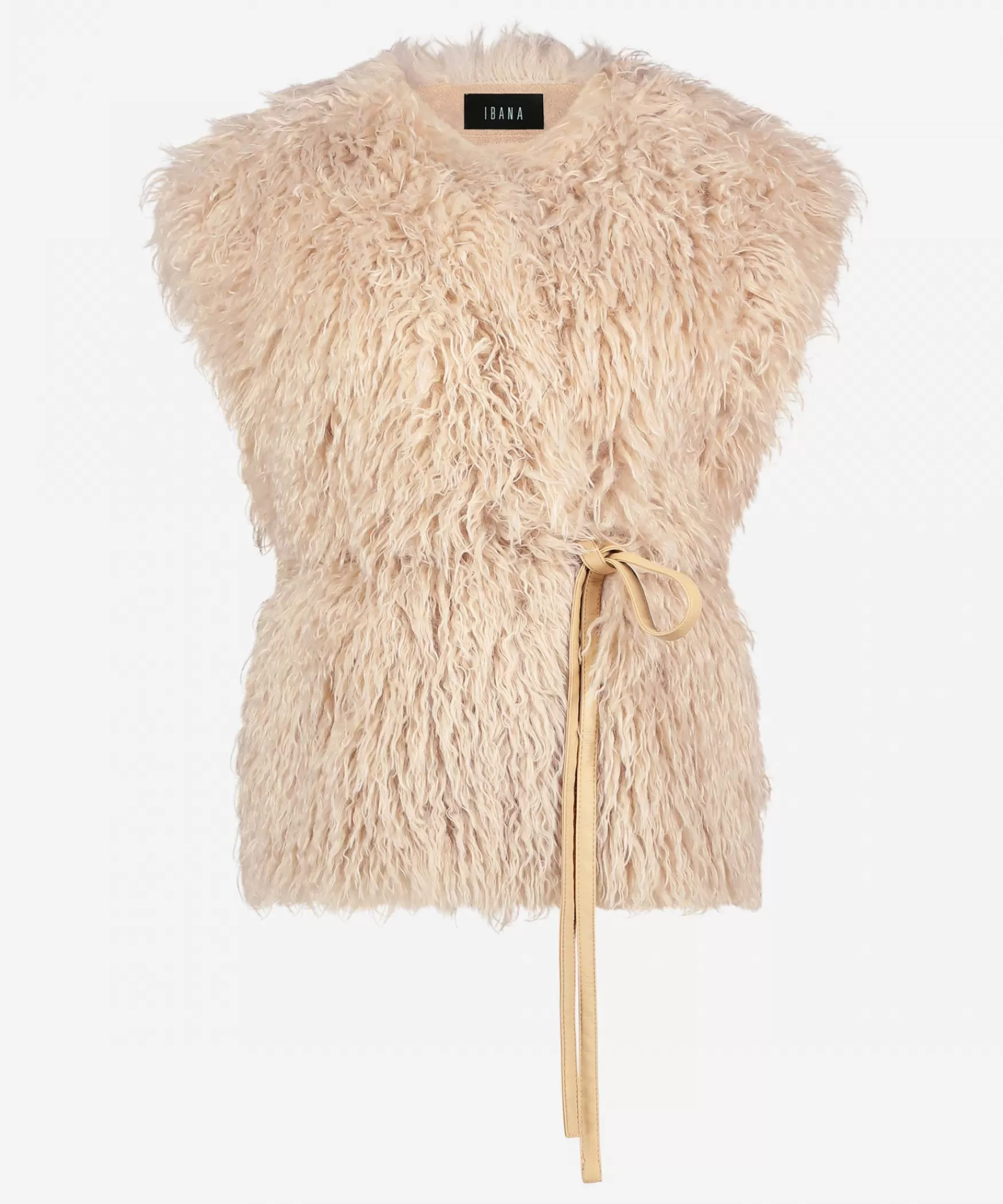 IBANA Jannes | Beige< Faux Fur | Gilet