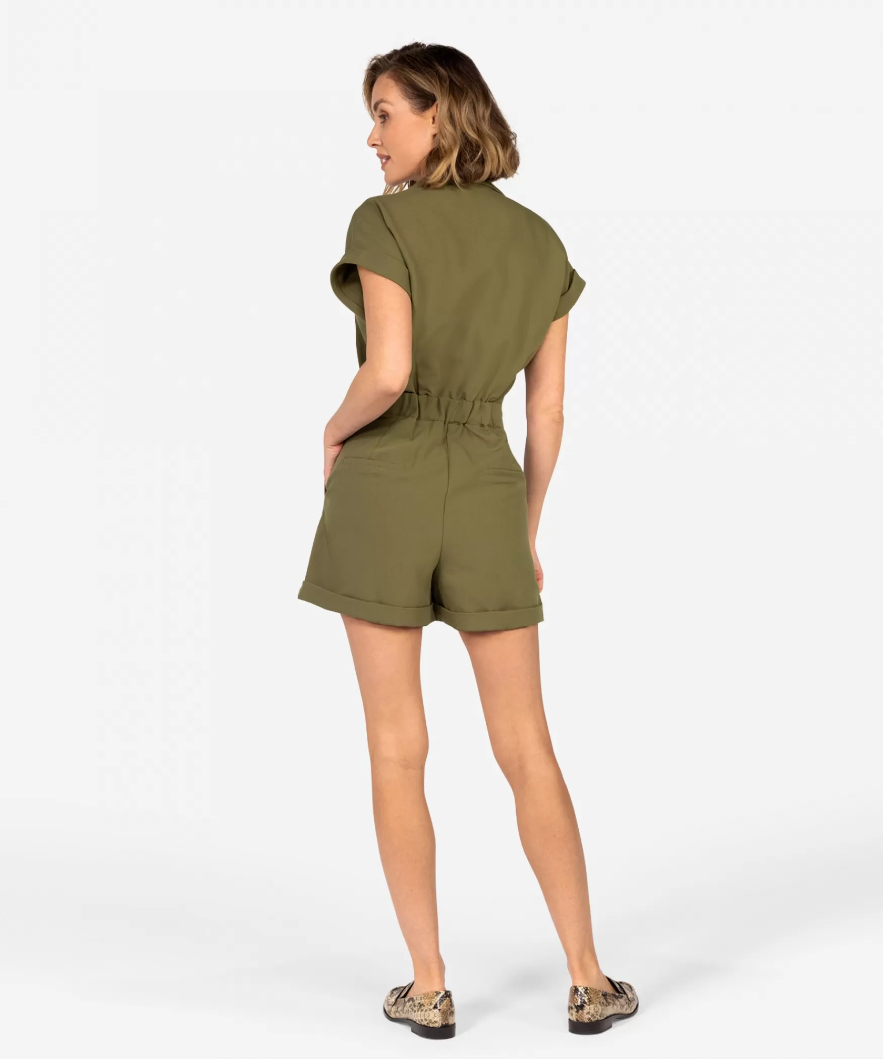 IBANA Odelia | MOSS GREEN< Jumpsuits