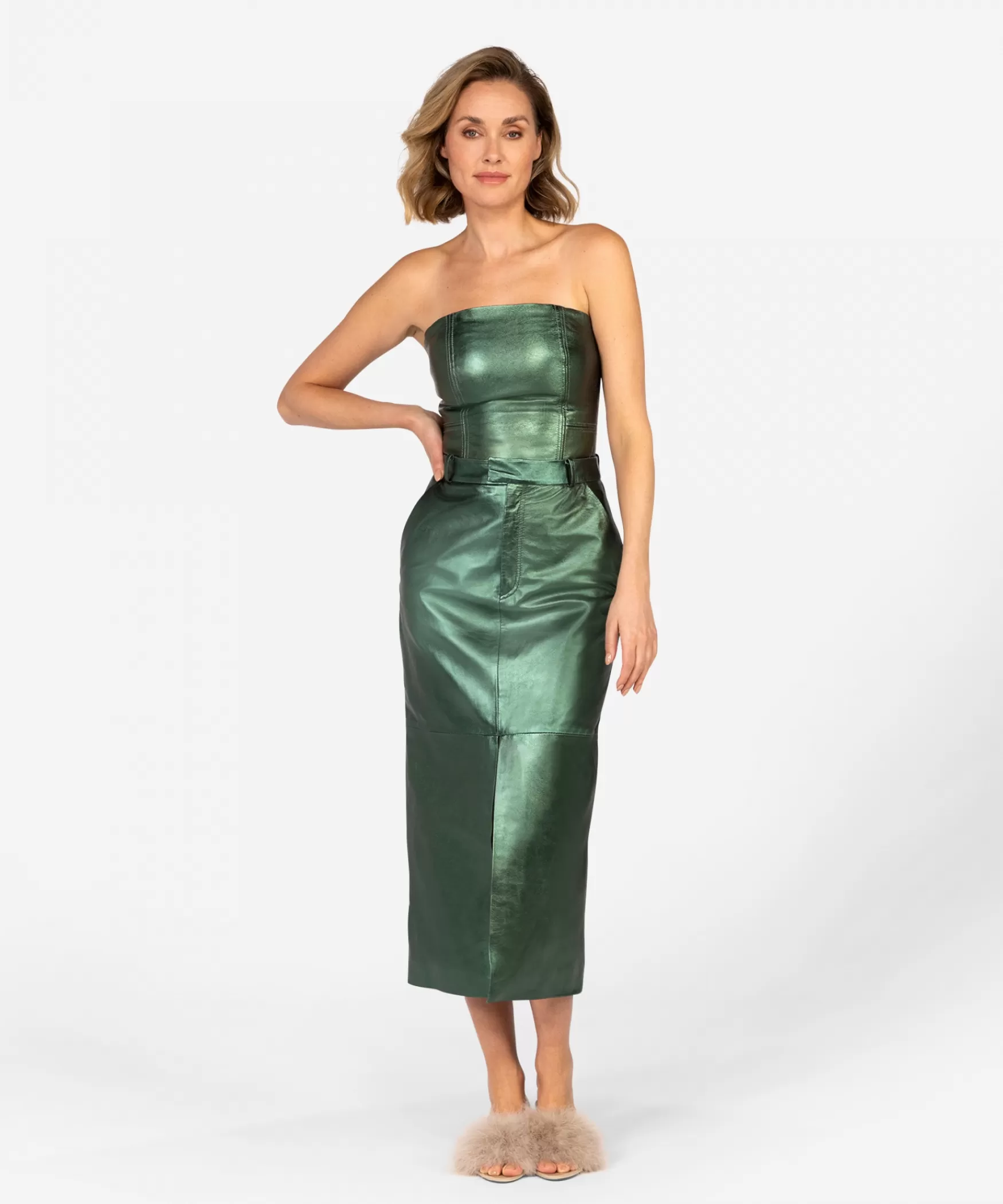 IBANA Taar Metallic | < Tops | Strapless